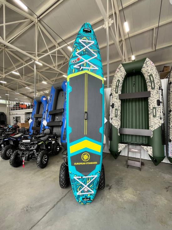 SUP (САП) Доска MISHIMO PRO-MAX Light Teal 11,6’ (355см) в Боровичах