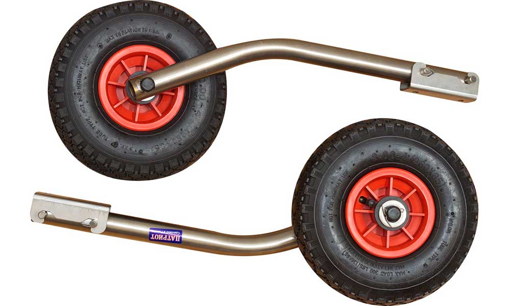 Транцевые колеса модульные удлиненные из нержавеющей стали в Боровичах