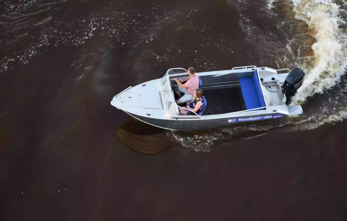 Алюминиевый катер Wyatboat-490 Pro водомет в Боровичах Алюминиевый катер Wyatboat-490 Pro водомет в Боровичах