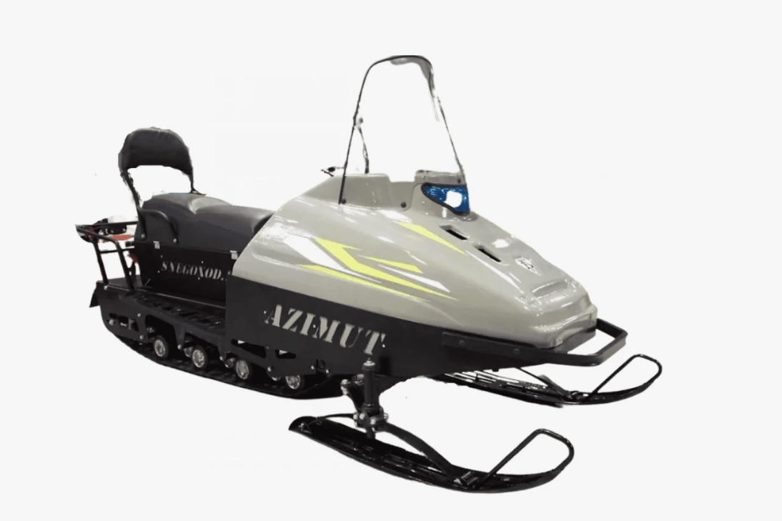 Миниснегоход Бурлак Азимут 24 л.с. , эл.запуск, реверс, тормоз гидравл, капот серый в Боровичах