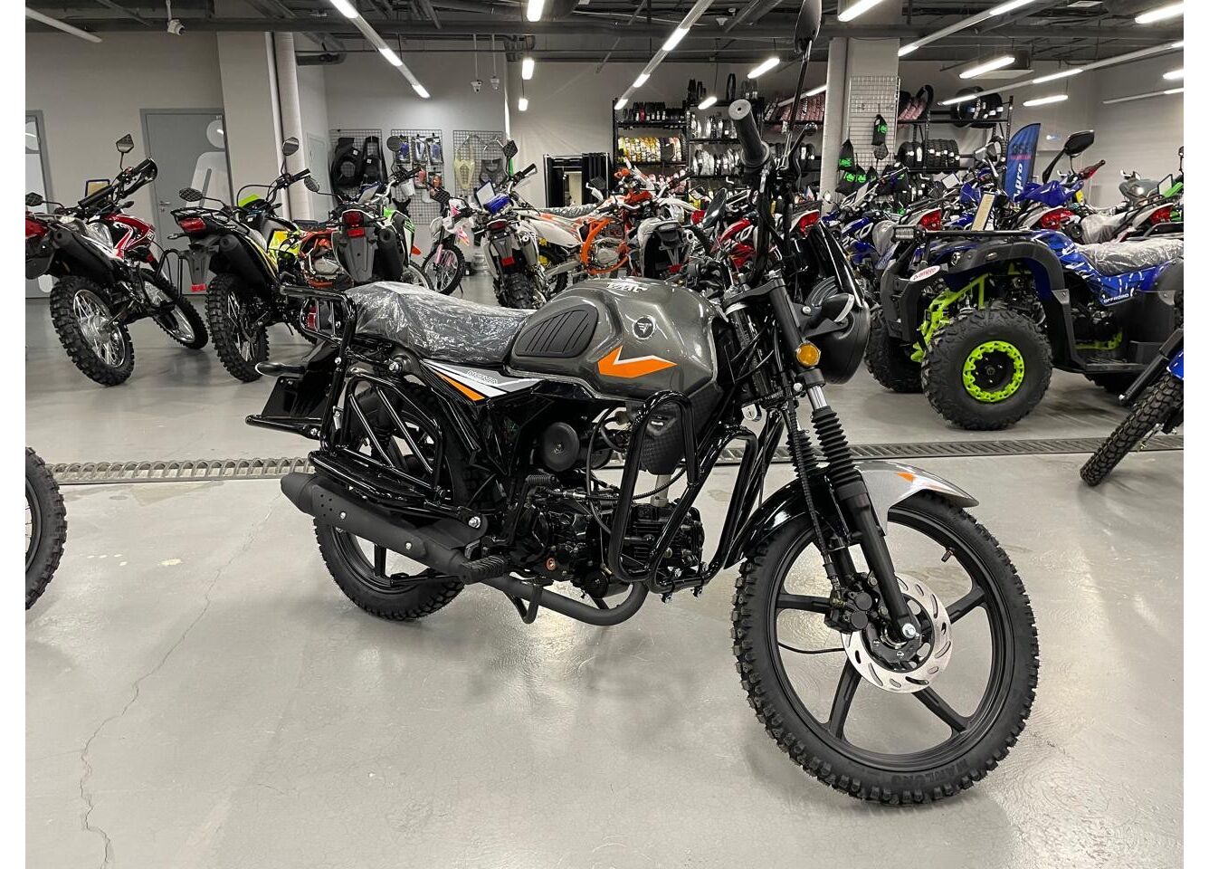 Мопед VMC NOVA 49сс (125сс) Led Full, дисковый тормоз, RKB RATO с баланс. валом, сигнализация в Боровичах