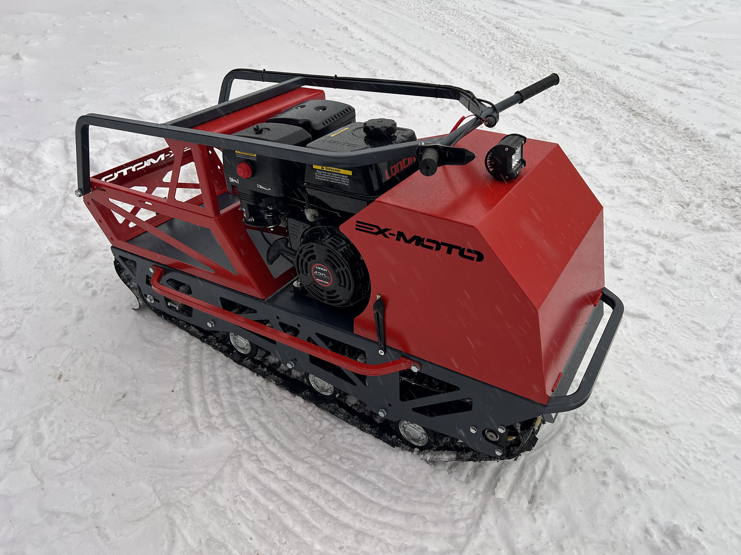 Мотобуксировщик EX-MOTO SNOWDOG S500 15л.с в Боровичах