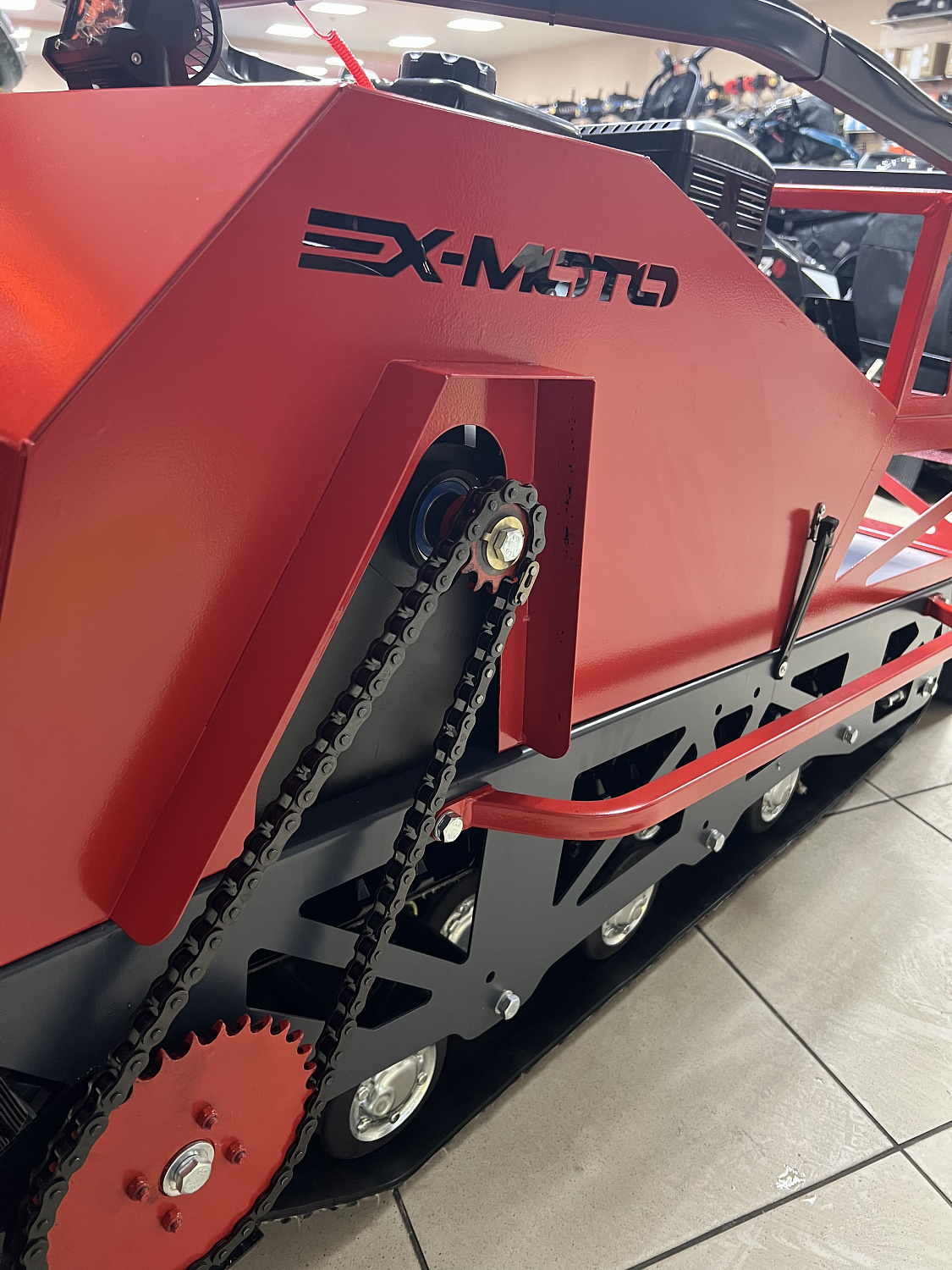 Мотобуксировщик EX-MOTO SNOWDOG S500 15л.с в Боровичах