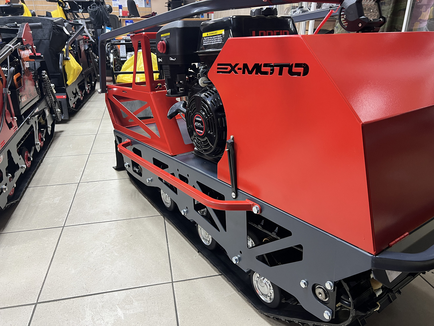 Мотобуксировщик EX-MOTO SNOWDOG S500 15л.с в Боровичах