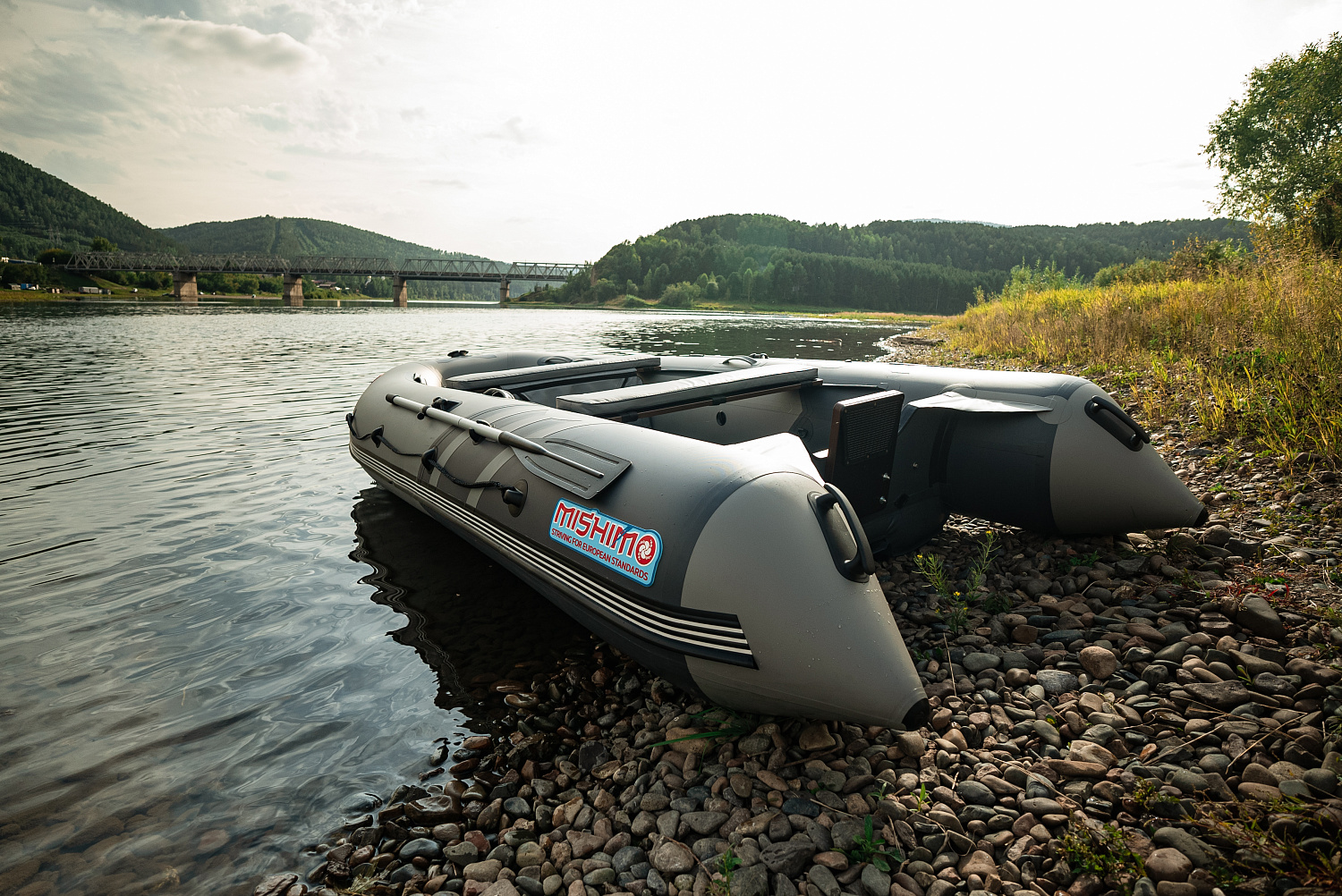 Лодка MISHIMO RIVER JET 390 под водомет в Боровичах