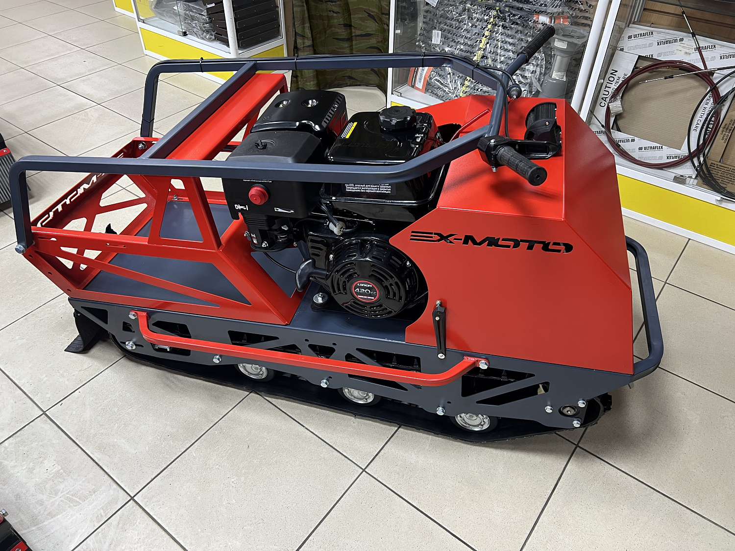 Мотобуксировщик EX-MOTO SNOWDOG S500 15л.с в Боровичах