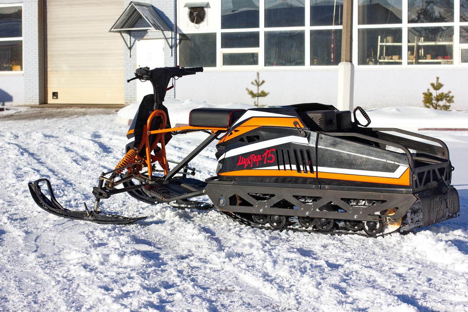 Мотобуксировщик IRBIS Мухтар 15 с лыжным модулем в комплекте в Боровичах