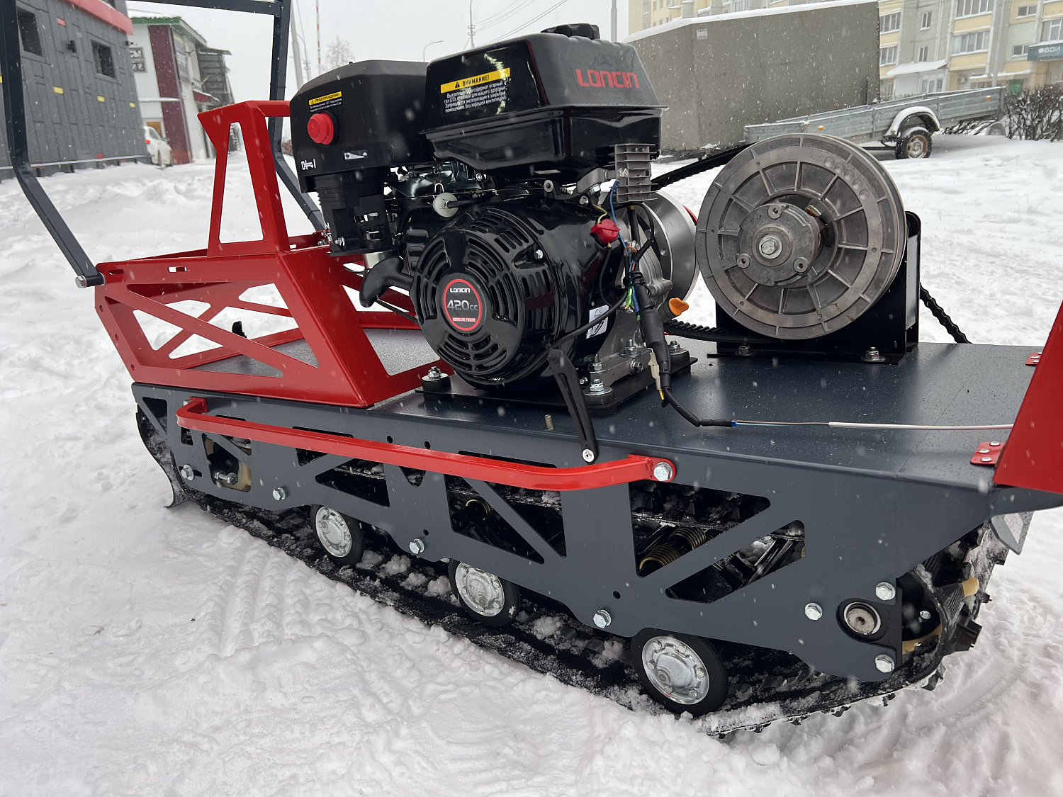 Мотобуксировщик EX-MOTO SNOWDOG S500 15л.с в Боровичах