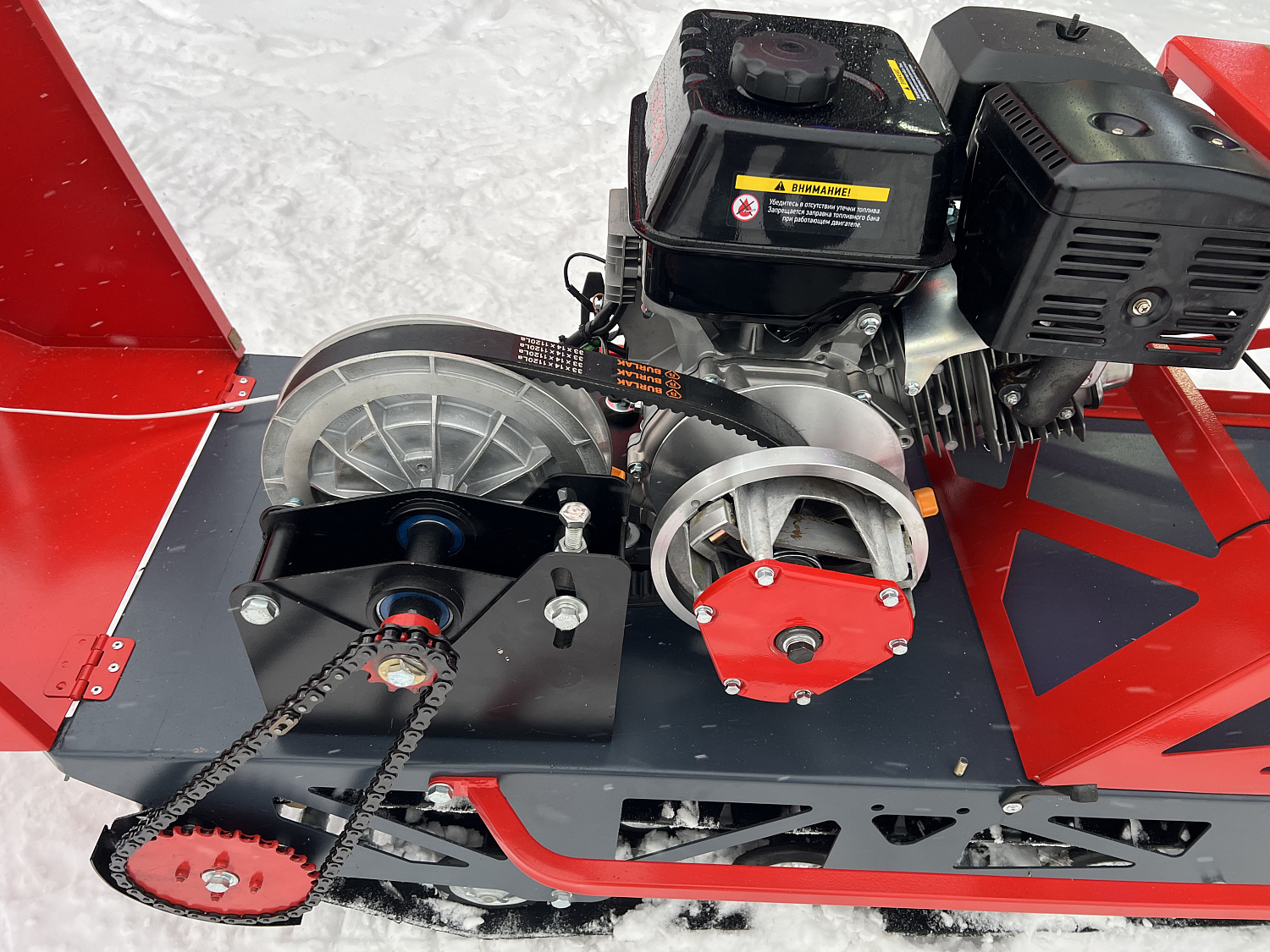 Мотобуксировщик EX-MOTO SNOWDOG S500 15л.с в Боровичах