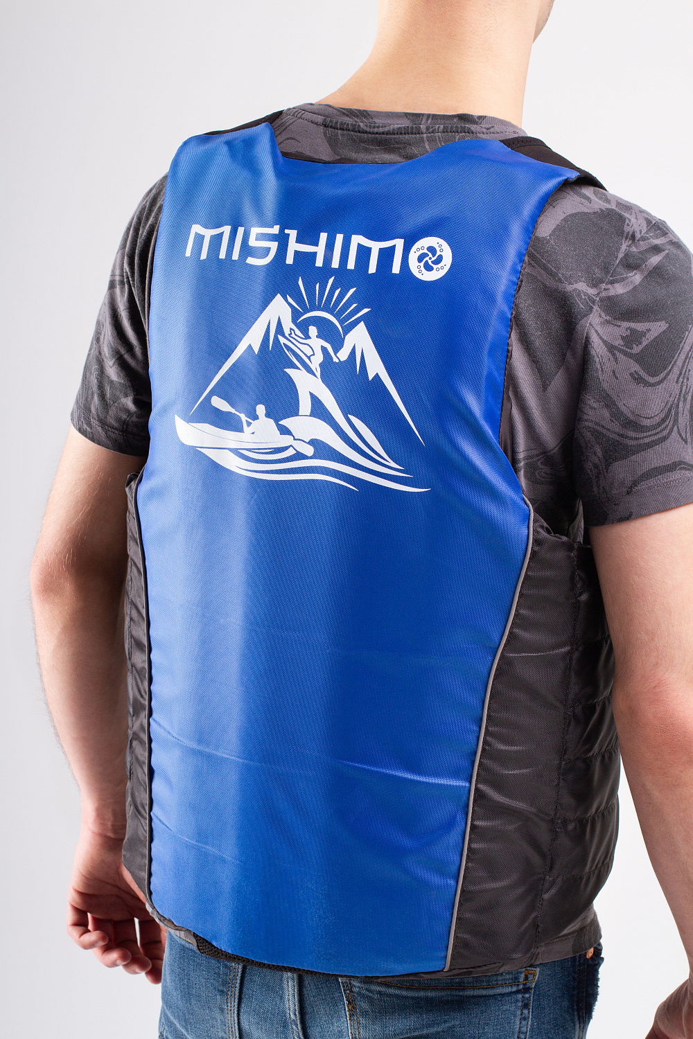 Жилет спасательный MISHIMO PRO Премиум качества Черно-синий в Боровичах