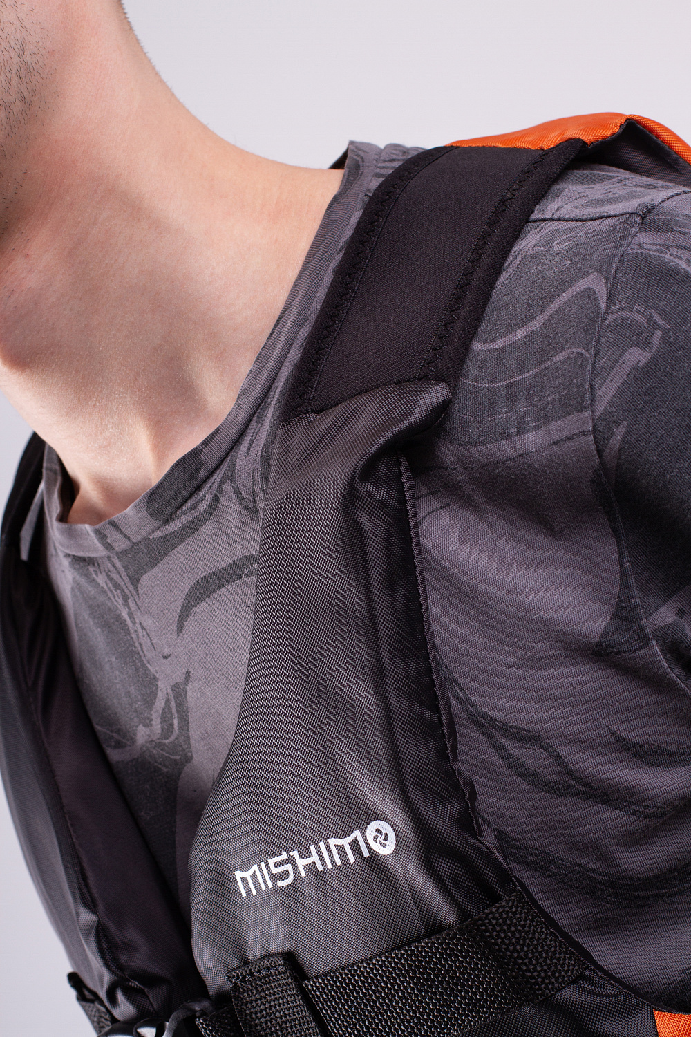 Жилет спасательный MISHIMO PRO Премиум качества Черно-оранжевый в Боровичах