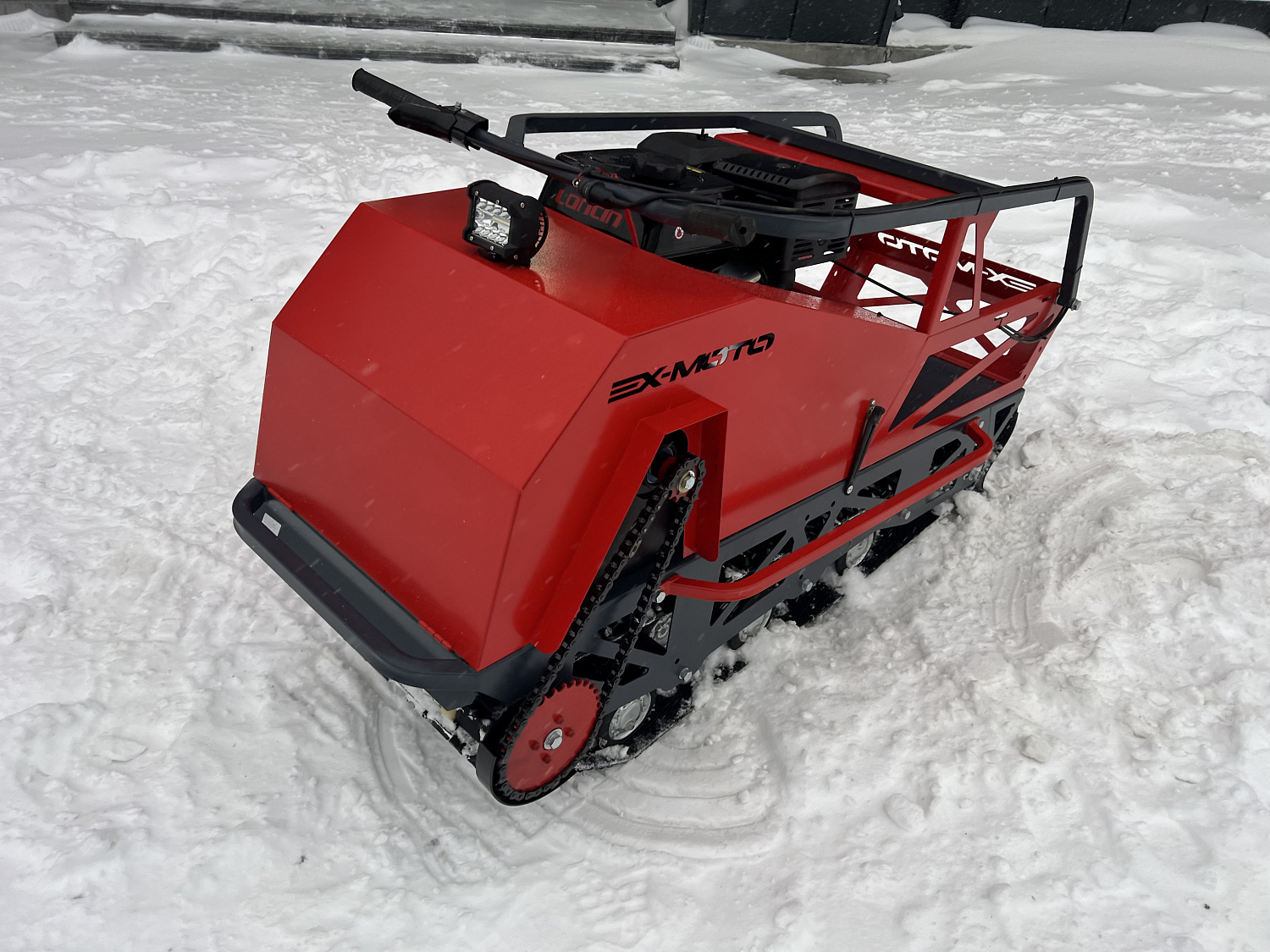 Мотобуксировщик EX-MOTO SNOWDOG S500 15л.с в Боровичах