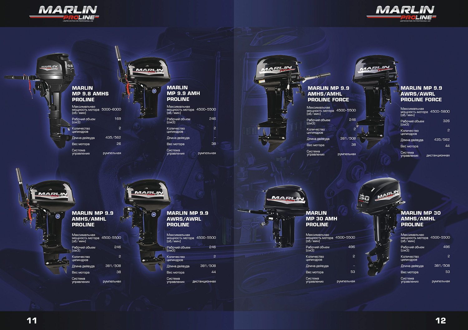 Лодочный мотор MARLIN PROLINE MP 30 AWR в Боровичах